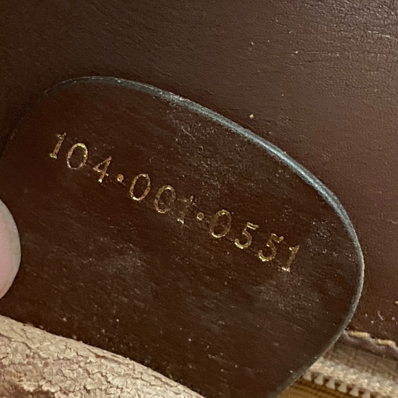 RARE Vintage Gucci Crossbody Bag Micro GG Brown Stripe Flap COA - Picture 16 of 16